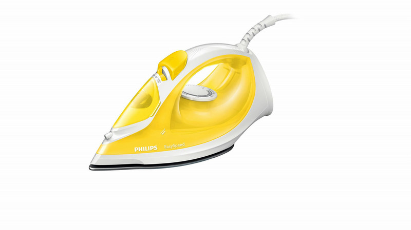 Philips EasySpeed GC1018/60 Steam iron 1800W White,Yellow iron