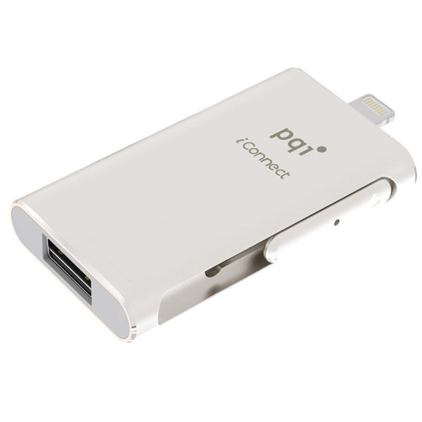 Vinpower Digital 16GB iConnect 16GB USB 3.0/Lightning Silber USB-Stick