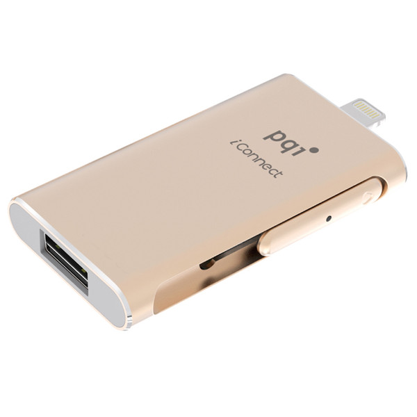 Vinpower Digital 16GB iConnect 16GB USB 3.0/Lightning Gold USB flash drive