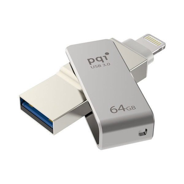 Vinpower Digital 64GB iConnect mini 64GB USB 3.0 (3.1 Gen 1) Type-A Grey USB flash drive