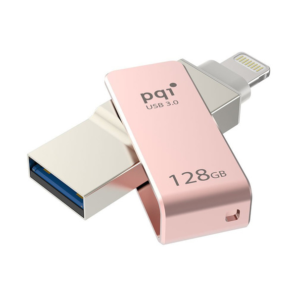 Vinpower Digital 128GB iConnect mini 128ГБ USB 3.0/Lightning Розовый USB флеш накопитель