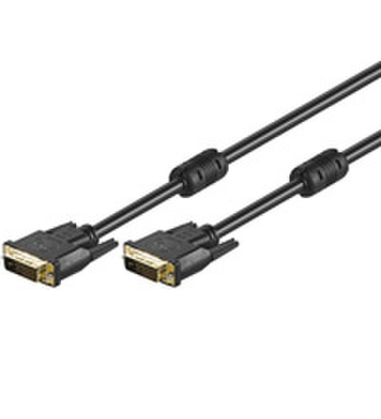 Wentronic MMK 110-500 G 24+1 DVI-D 5m SB 5m DVI-D DVI-D Black DVI cable