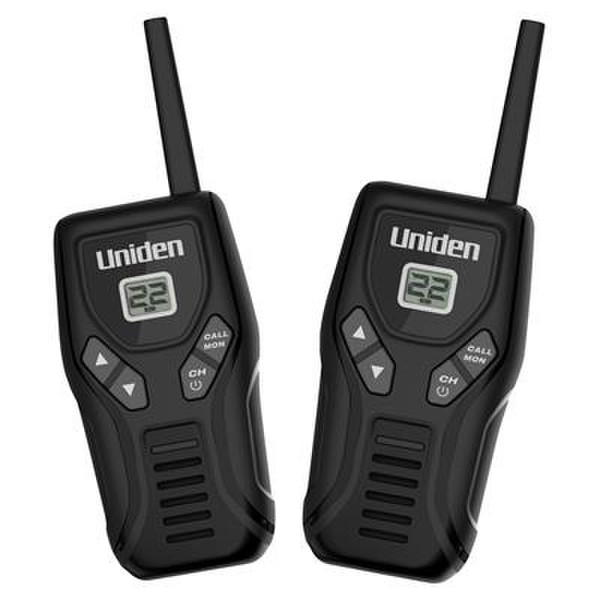 Uniden GMR2050-2C 22channels 462.5500 - 467.7125MHz Black two-way radio
