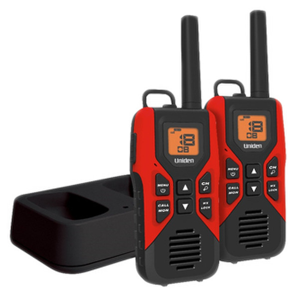 Uniden GMR3055-2CK 22channels 462.5500 - 467.7125MHz Black,Red two-way radio