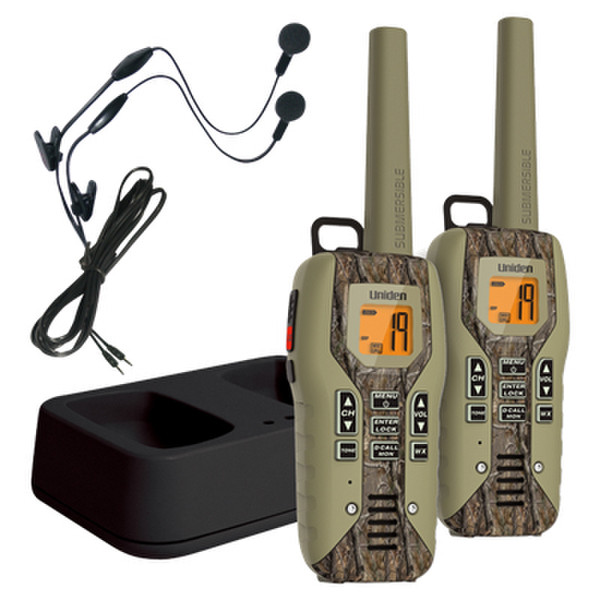 Uniden GMR5088-2CKHS 22channels 462.5500 - 467.7125MHz Camouflage two-way radio
