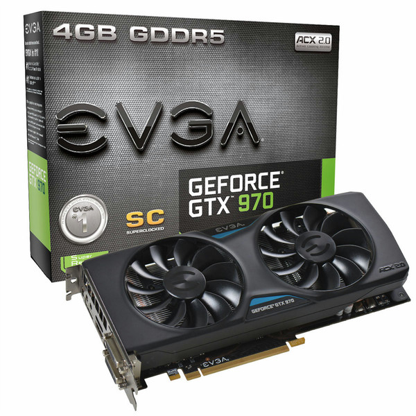 EVGA GeForce GTX 970 GeForce GTX 970 4GB GDDR5