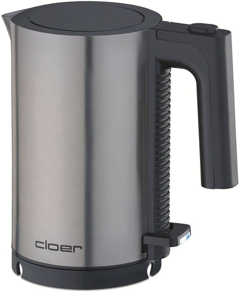 Cloer 4990 0.8L 1960W Black,Stainless steel electrical kettle