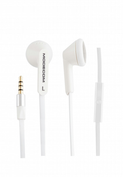 Modecom MC-131 Binaural In-ear White
