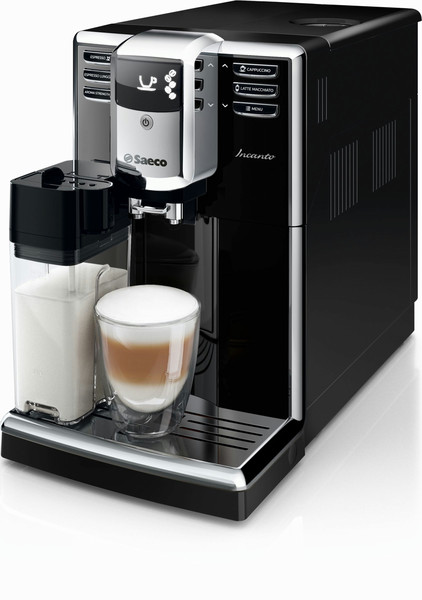 Saeco Incanto HD8916/01 Отдельностоящий Автоматическая Машина для эспрессо 1.8л Черный кофеварка