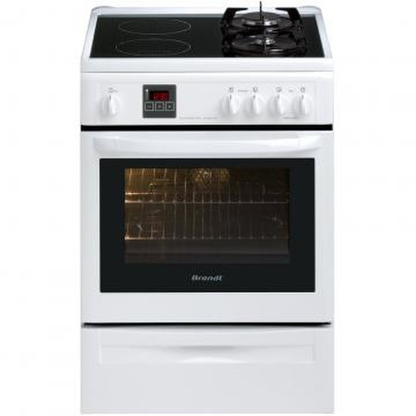 Brandt KIP1012W Freestanding A White cooker