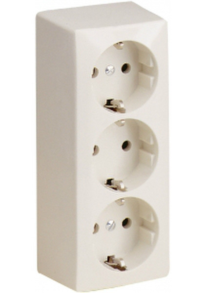 ABL SURSUM 1493010 Schuko White socket-outlet