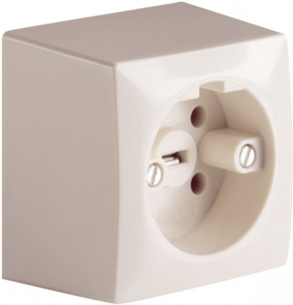 ABL SURSUM 2491010 White socket-outlet