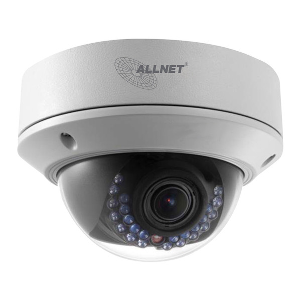 ALLNET ALL-CAM2395-LVEF IP Вне помещения Dome Белый камера видеонаблюдения