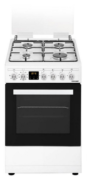 Concept SVK7050 Freestanding Gas hob A Black,White cooker