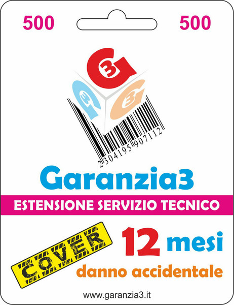 Business Company Garanzia3 Cover, 500 EUR, 1Y