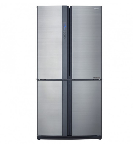 Sharp Home Appliances SJ-EX770FSL Freistehend 556l A++ Silber Side-by-Side Kühlkombination