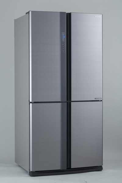 Sharp Home Appliances SJ-EX820FSL Freistehend 605l A++ Grau Side-by-Side Kühlkombination