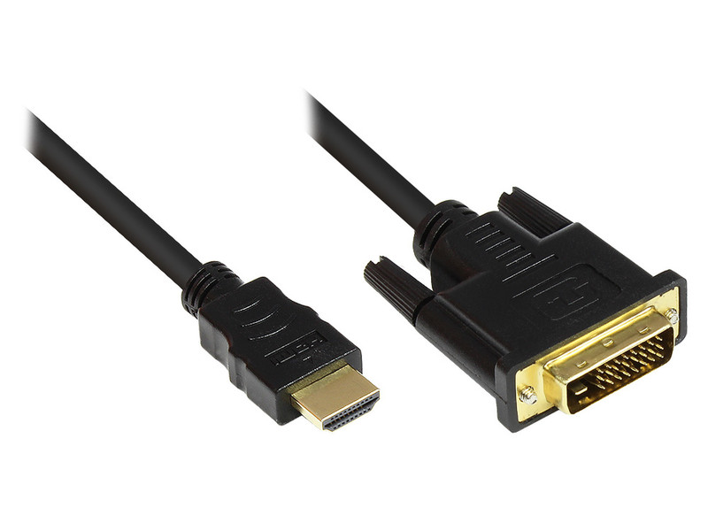 Alcasa 1m HDMI/DVI-D