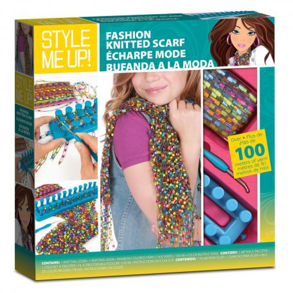 Style Me Up Fashion Knitted Scarf Kit Knitting