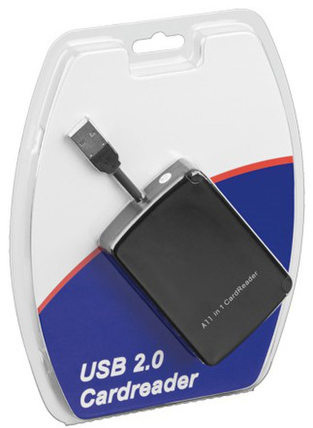Wentronic USB 2.0 Card reader USB 2.0 Черный устройство для чтения карт флэш-памяти