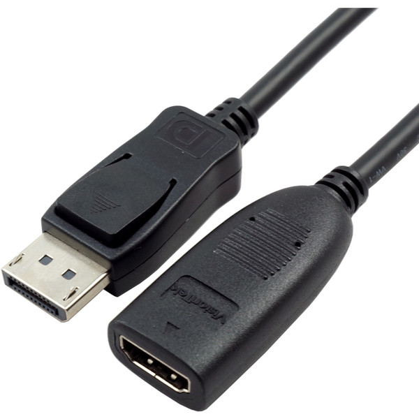 VisionTek 900857 DisplayPort HDMI Schwarz Videokabel-Adapter