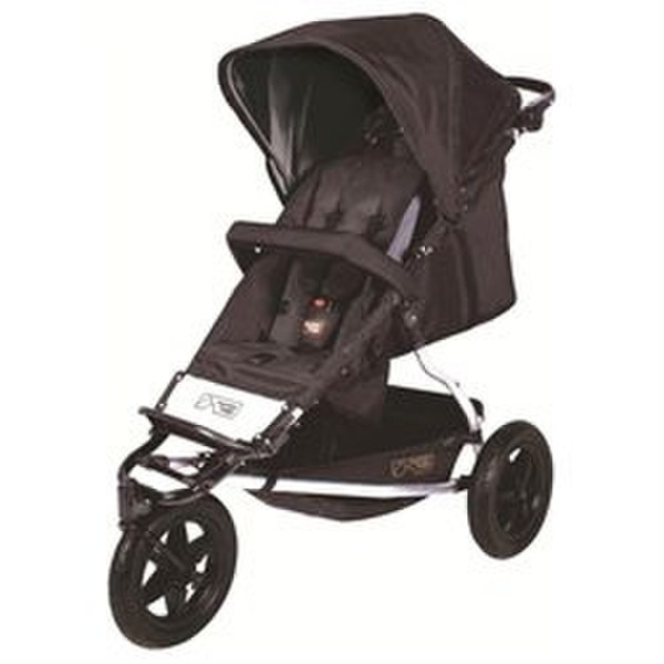 Mountain Buggy +one Jogging stroller 2seat(s) Black