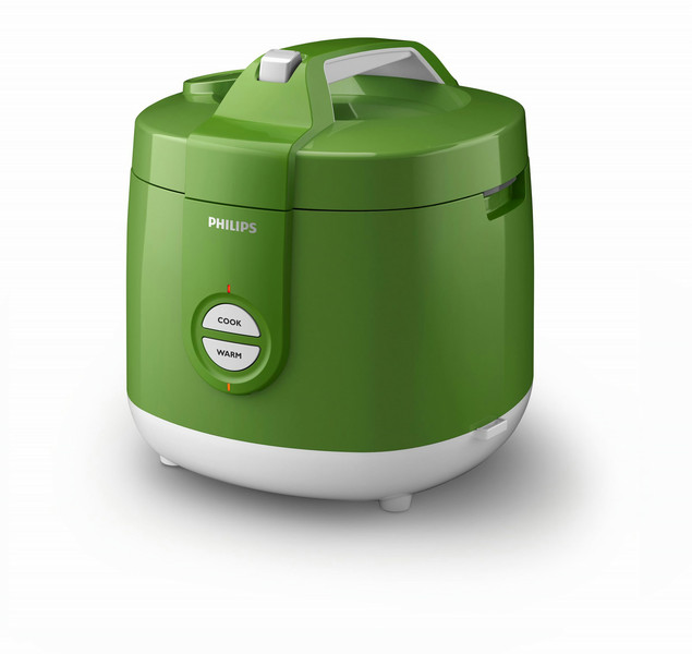 Philips Daily Collection HD3127/30 2L 400W Green,White rice cooker