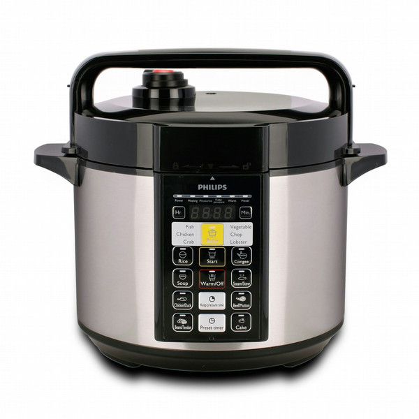 Philips Viva Collection HD2136/65 5L 980W Black,Silver pressure cooker