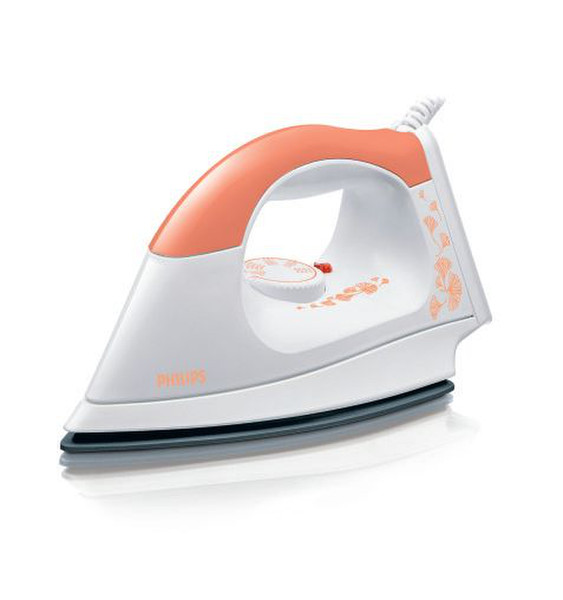 Philips HI115/99 Dry iron 350W Orange,White iron