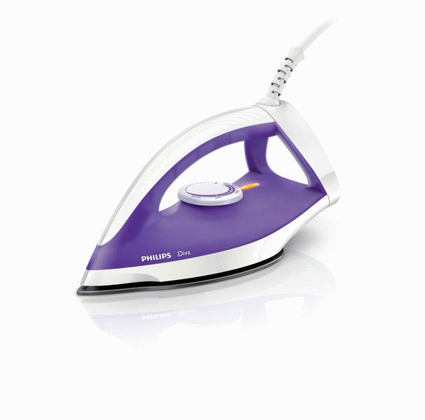 Philips Diva GC122/37 Dry iron 350W Purple,White iron