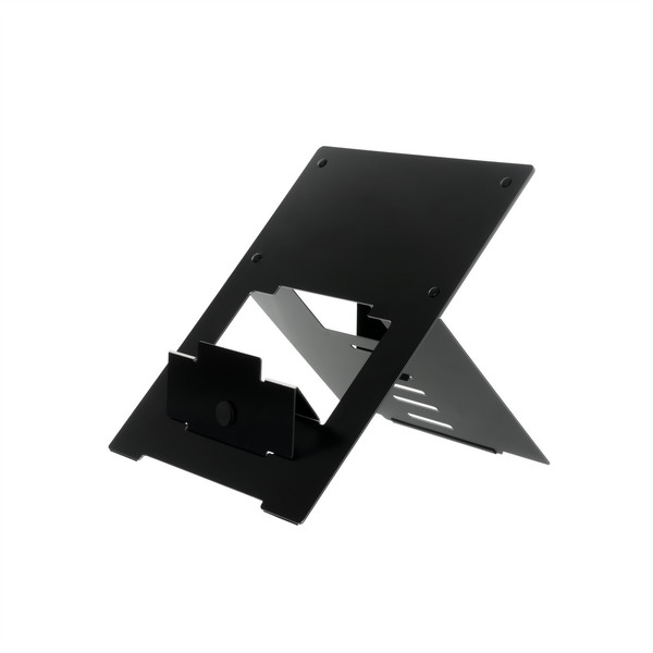 R-Go Tools Riser Laptop Stand, flexible, adjustable, black