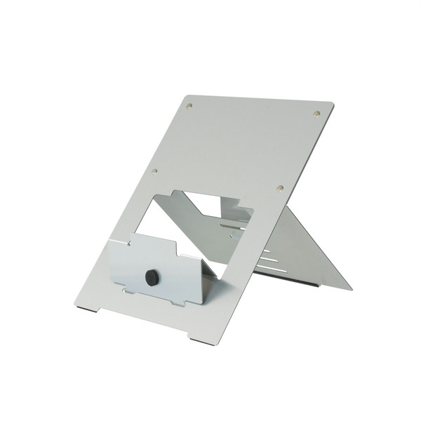 R-Go Tools Riser Laptop Stand Silver, flexible, adjustable, silver
