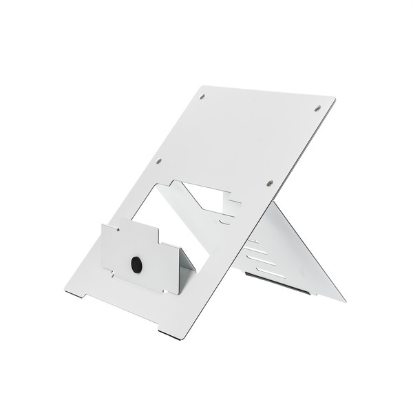 R-Go Tools Riser Laptop Stand, flexible, adjustable, white
