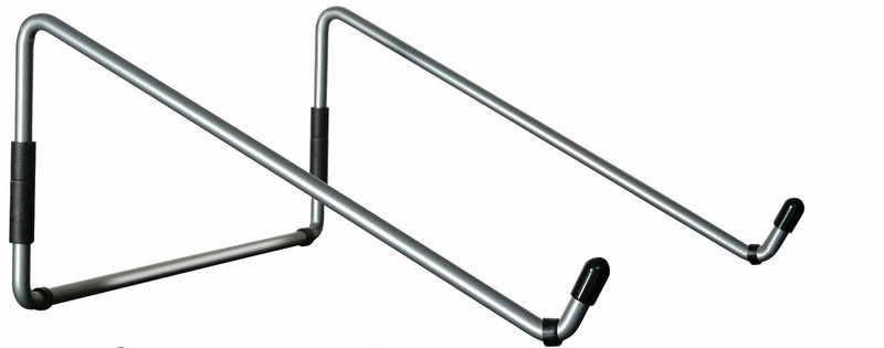 R-Go Tools Steel Travel Laptop Stand, silver