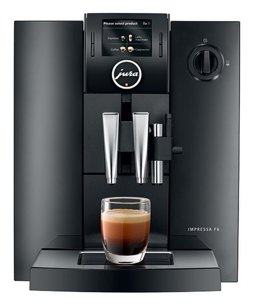 Jura IMPRESSA F8 Espresso machine 1.9л Черный