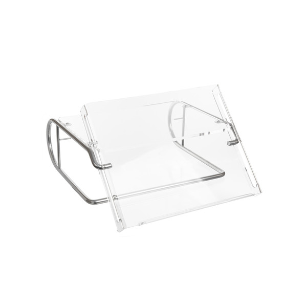 R-Go Tools Steel Document Monitor Stand, document holder, silver