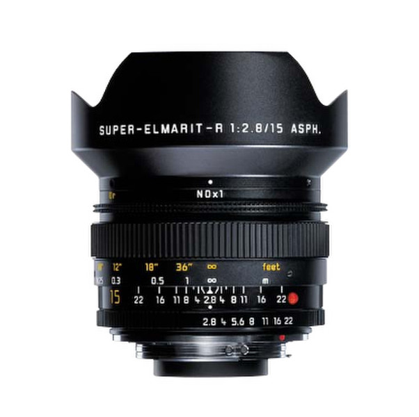 Leica SUPER-ELMARIT-R 15 mm f/2.8 ASPH SLR Super wide lens Черный