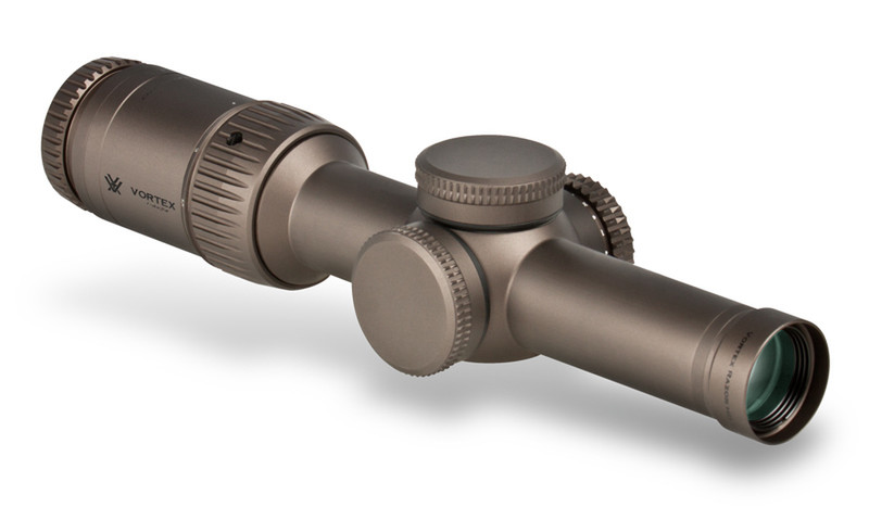 Vortex Optics Razor HD Gen II 1-6x24 Bullet Drop Compensating (BDC) reticle Brown rifle scope