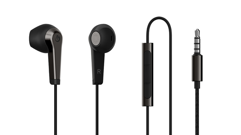 Lumigon H2-BGB In-ear Binaural Wired Black mobile headset