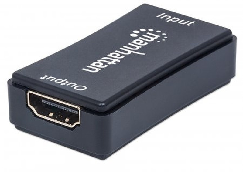 Manhattan 207447 40м HDMI HDMI Черный адаптер для видео кабеля
