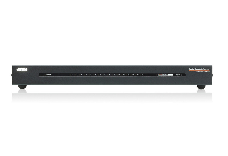 Aten SN9116 Управляемый Gigabit Ethernet (10/100/1000) Черный сетевой коммутатор
