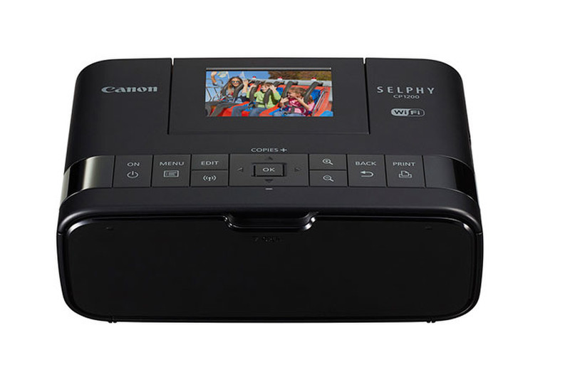 Canon SELPHY CP1200 Сублимация красителя 300 x 300dpi Wi-Fi Черный фотопринтер