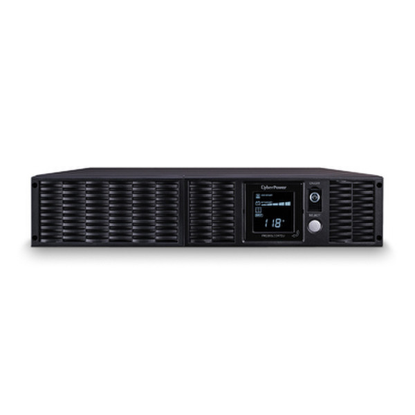 CyberPower PR2200LCDRT2UN Standby (Offline) 2150VA 8AC outlet(s) Rackmount / Turm Schwarz Unterbrechungsfreie Stromversorgung (UPS)