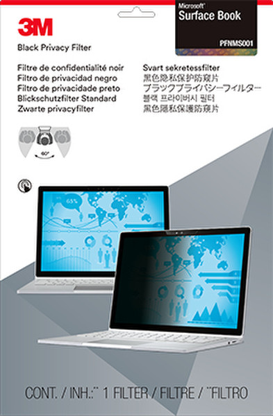 3M PFNMS001 13.5" Ноутбук Frameless display privacy filter