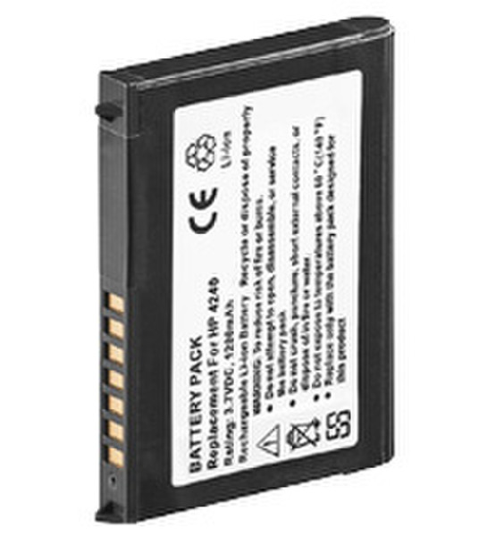 Wentronic PDA f/ HP RX4000/42/4500 1200mAh Li-Ion Lithium-Ion (Li-Ion) 1200mAh 3.7V Wiederaufladbare Batterie