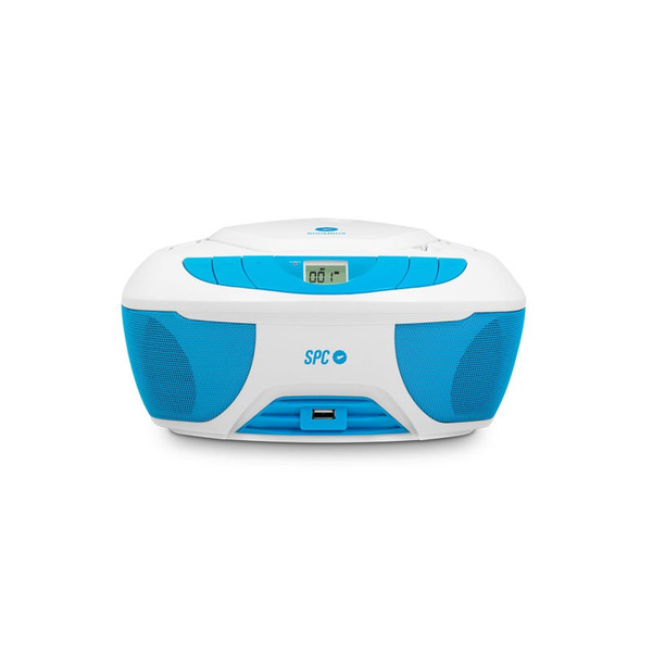 SPC Boombox Portable CD player Blue,White