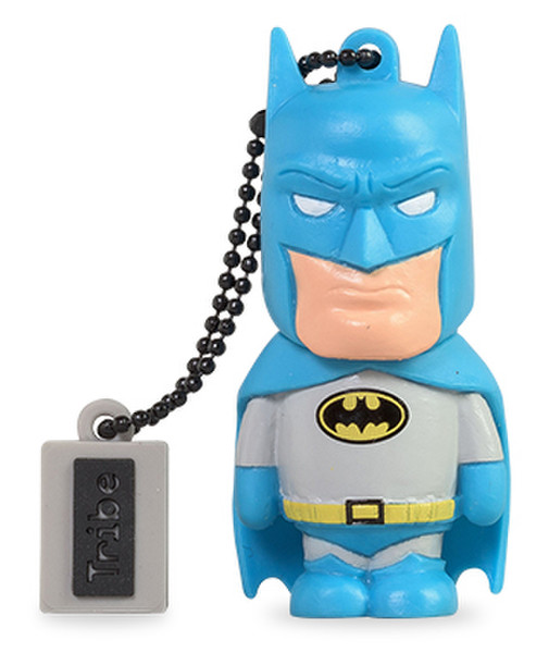 Tribe Batman 8ГБ USB 2.0 Type-A Бежевый, Черный, Синий, Серый, Желтый USB флеш накопитель