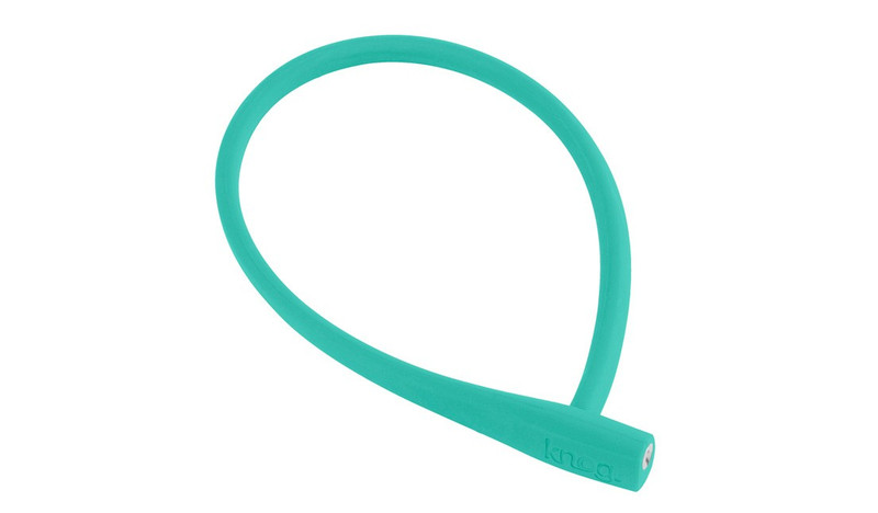 Knog Party Frank Turquoise 620mm Cable lock