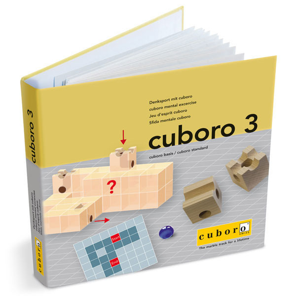 Cuboro 3 Hardcover Spiel-/Spielzeug-Anweisung Kinderbuch