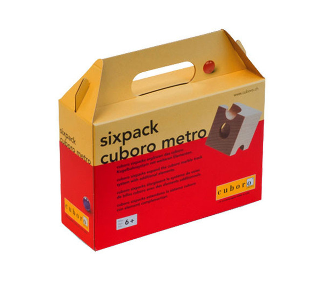 Cuboro sixpack metro Junge/Mädchen Lernspielzeug